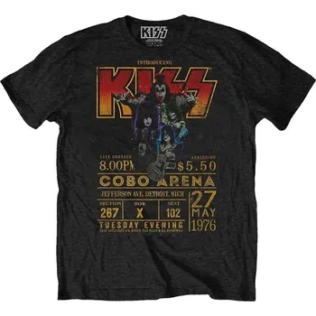 Pánské tričko Kiss Tričko Cobo Arena '76 Unisex Black 2XL