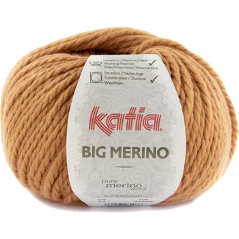 Příze Katia Big Merino 54 Camel Pletací příze