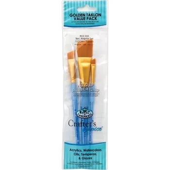 Malířský štětec Royal & Langnickel RCC 233 Sada plochých štětců 3 ks