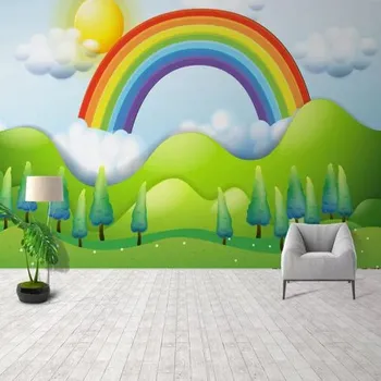 Tapeta Solution Media 3D tapeta - Duha MU2727 2 - Voděodolná hedvábná tkanina - Textilní tapeta lesklá - 200g/m2