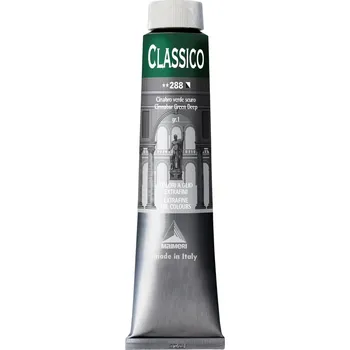 Olejová barva Maimeri Classico Olejová barva Cinnabar Green Deep 200 ml 1 ks