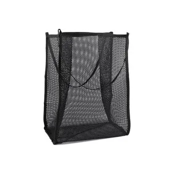 Taška síťovaná s rozšířeným dnem 30x38 cm - 1 ks - 2 černá