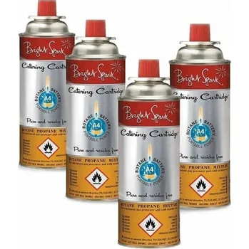 Turistický vařič BrightSpark Catering 220 g 4 Pack Plynová kartuše
