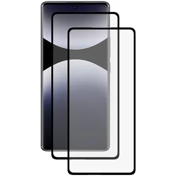 CELLFISH DUO 5D tvrzené sklo pro Xiaomi Redmi Note 14 Pro Full-Frame černé 2ksSLEVA 100% na lens