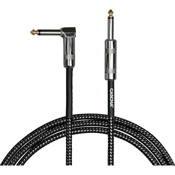 Příslušenství ke zvukové technice Cascha Standard Line Guitar Cable 9 m Rovný - Lomený Nástrojový kabel