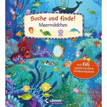 První čtění Suche und finde! - Meermädchen - Loewe Wimmelbücher