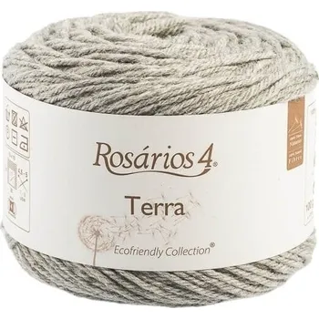 Příze Rosários 4 Terra 08 Anthracit Pletací příze