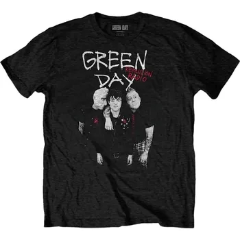 Pánské tričko Green Day Red Hot Black 2XL Tričko