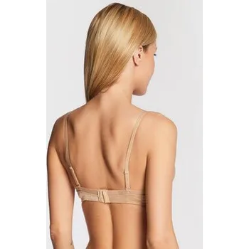 Podprsenka Gossard Podprsenka s kosticemi Glossies Sheer Moulded 6271 Béžová 38FF