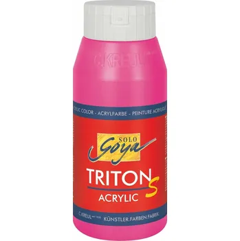 Vodová barva Kreul Triton S Akrylová barva Violet Red 750 ml 1 ks