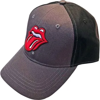 Kšiltovka The Rolling Stones Classic Tongue Kšiltovka Charcoal Grey/Black