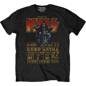 Pánské tričko Kiss Tričko Cobo Arena '76 Unisex Black L