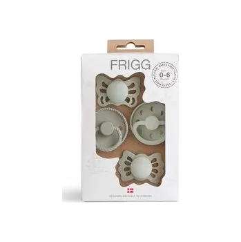 dudlíky ŠTVORBALENIE CUMLÍKOV FRIGG BABY´S FIRST- MOONLIGHT SAILING, SAGE