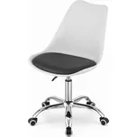 Kancelářská židle Textilomanie Pansy, bílo-černá