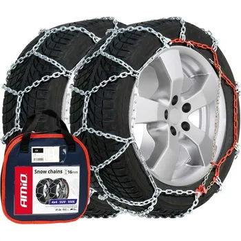 Sněhové řetězy Sněhové řetězy Amio pro dodávky / Off-Road / 4x4 / SUV / MPV do hmotnosti vozidla 7.5t / 16mm - KN250 225 70 R17