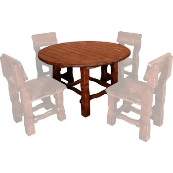 Zahradní stůl MAX kulatý zahradní stůl - průměr 120cm