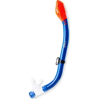 Potápěčská maska Two Bare Feet šnorchl Junior Dry Top modrý