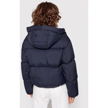 Pánská bunda Tommy Hilfiger Vatovaná bunda WW0WW29933 Tmavomodrá Loose Fit XL