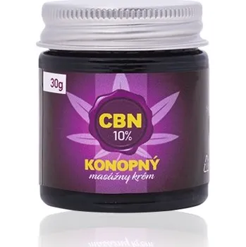 Tělový krém Trávniček 10 % CBN - Konopný masážní krém