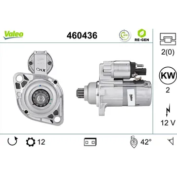 Startér Startér VALEO 460436
