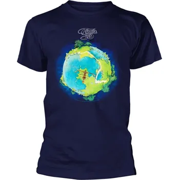 Pánské tričko Yes Tričko Fragile Dark Blue M