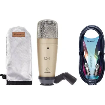 Mikrofon Behringer C-1 STUDIO CONDENSER SET Kondenzátorový studiový mikrofon