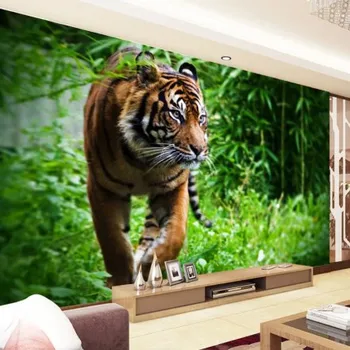 Fototapeta Solution Media 3D tapeta - Tygr v pralese MU1251 6 - Samolepící tapeta - 380-450g/m2
