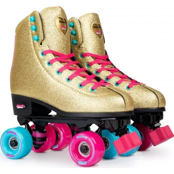 Kolečkové brusle ROOKIE kolečkové brusle - BUMP Rollerdisco V2 Gold (GOLD) velikost: 38
