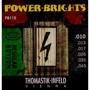 Hudební nástroj Thomastik Power Brights PB110 Struny pro elektrickou kytaru