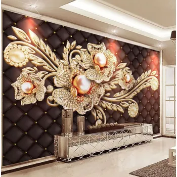 Fototapeta Solution Media 3D tapeta - Diamantový květ MU2659 4 - Slámová textura - Vliesová tapeta - 300g/m2