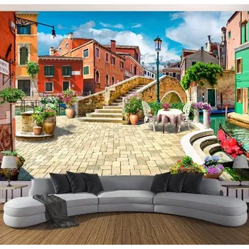 Fototapeta Solution Media 3D tapeta - Benátky MU1602 6 - Samolepící tapeta - 380-450g/m2