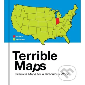 Umění Terrible Maps - Michael Howe HarperCollins