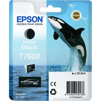 Počítačové příslušenství Epson T7608 M Black C13T76084N10