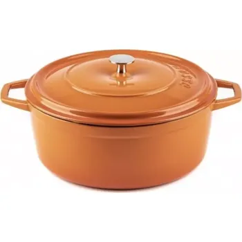 Hrnec Hósse Kastrol 28 cm, oranžový