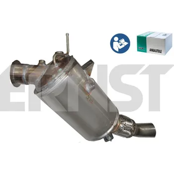 Filtr pevných částic Filtr sazových částic, výfukový systém ERNST 921039