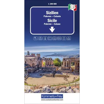 Sizilien Nr. 15 Regionalkarte Italien 1:200 000 (EN)
