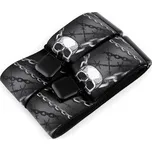 Šle motorkářské šíře 5 cm délka 120 cm - 1 ks - 1 (633) šedá tmavá lebka