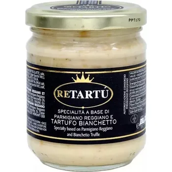 Omáčka Giuliano Tartufi - Omáčka s drahoceným bílým lanýžem a sýrem Parmigiano Reggiano 45g