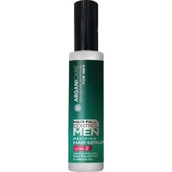 Vlasová regenerace Arganicare - Reviving Hair Serum Hair Fall Control Men Step 2 Oleje a séra na vlasy 60 ml unisex