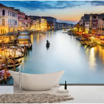 Tapeta Solution Media 3D tapeta - Benátky MU107 1 - Voděodolné plátno - Textilní tapeta omyvatelná - 250g/m2