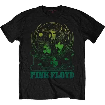 Pink Floyd Green Swirl Black 2XL Tričko