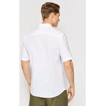 Pánská košile Only & Sons Košile Caiden 22009885 Bílá Slim Fit S