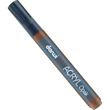 Darwi Acryl Opak Marker Akrylový fix Kakao 6 ml 1 ks