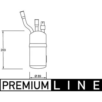 Sušič klimatizace Sušárna, klimatizace MAHLE AD 40 000P