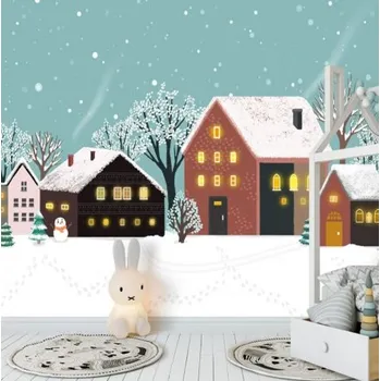 Fototapeta Solution Media 3D tapeta - Zima MU2753 5 - Imitace kůže - Vliesová tapeta - 320g/m2