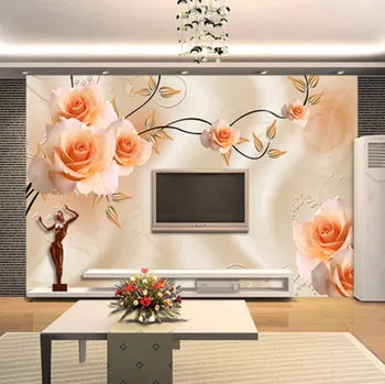 Fototapeta Solution Media 3D tapeta s růžemi MU113 A 6 - Samolepící tapeta - 380-450g/m2