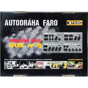 autodráha Rozšiřující BOX - č.9 - Pro napájení čtyřdráhy - pro autodráhu ITES, FARO, GONIO,EUROPACUP