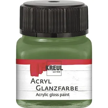 Vodová barva Kreul 79209 Akrylová barva Olive Green 20 ml 1 ks
