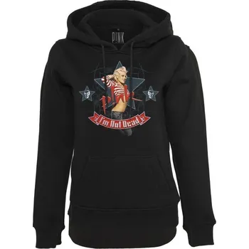 Pánská mikina Pink Mikina I'm Not Dead Black XS