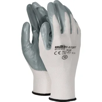 Pracovní rukavice Pracovní rukavice ISSA Line STRONG CATCH (nylonové, polomáčené v nitrilu) Velikost: 9